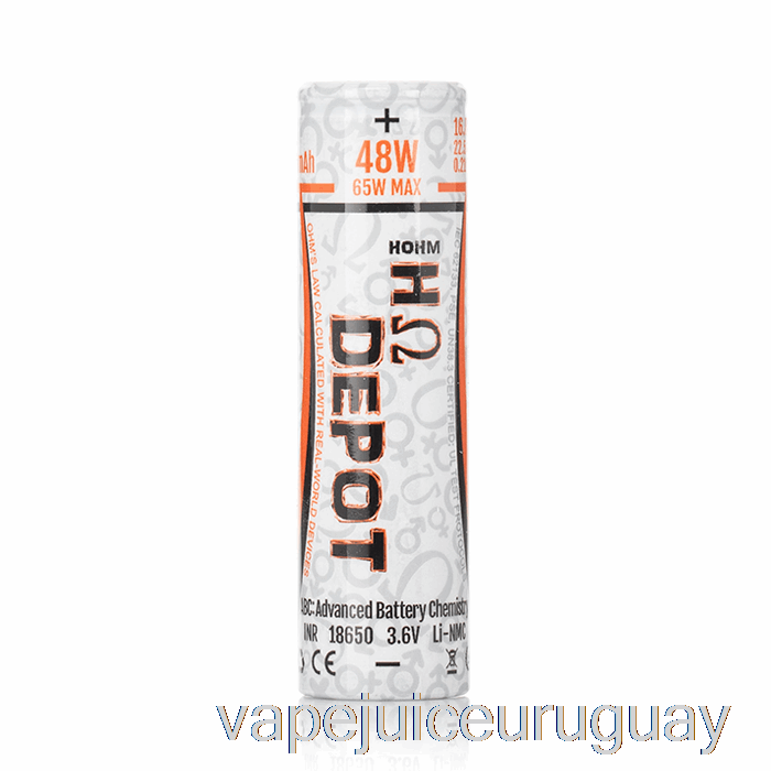 Hohm Depot 18650 3005mah 16.8a Batería De Una Sola Batería Vape Recargable