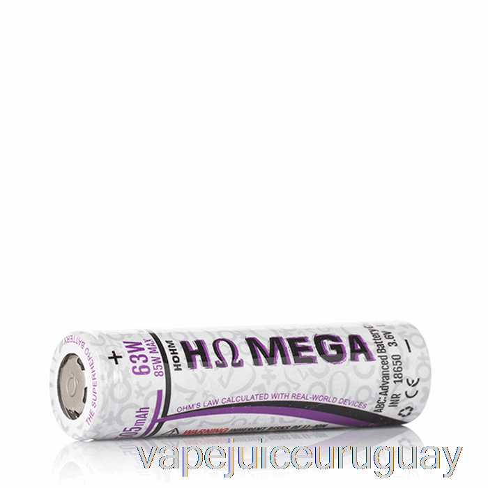 Hohm Mega 18650 2505mah 22a Batería Batería única Vape Recargable