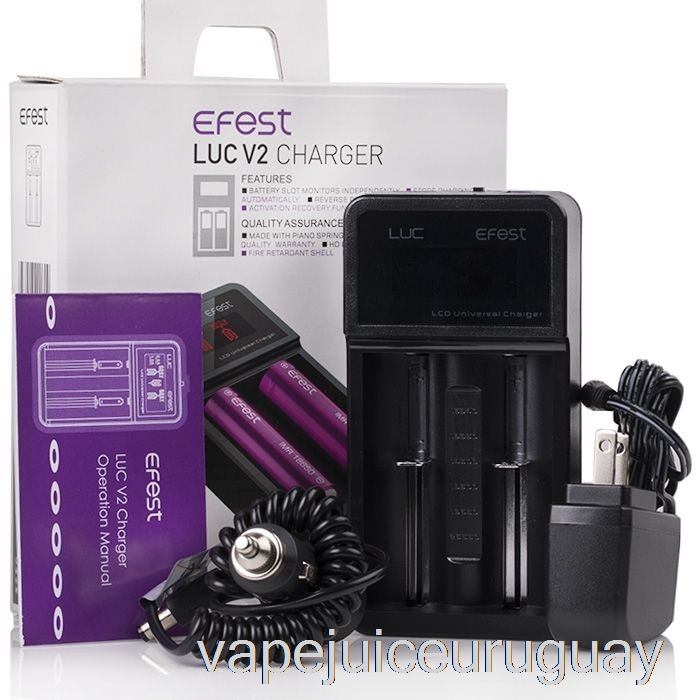 Efest Luc V2 Cargador Inteligente Vape Recargable