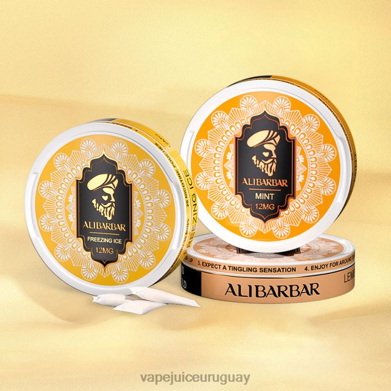 Alibarbar bolsas de nicotina granada cereza DNFDX82 Vape Recargable