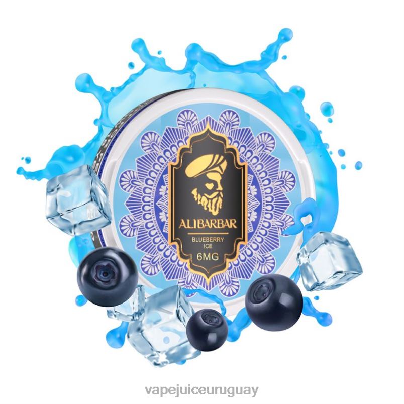 Alibarbar bolsas de nicotina hielo de arándanos DNFDX95 Vape UY