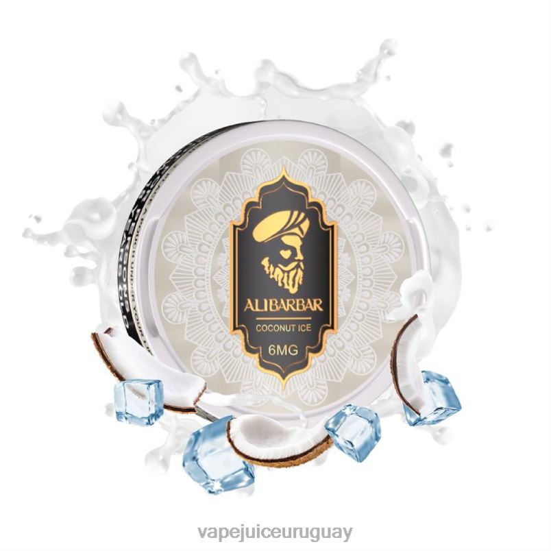 Alibarbar bolsas de nicotina hielo de coco DNFDX83 Vape Desechable Uruguay