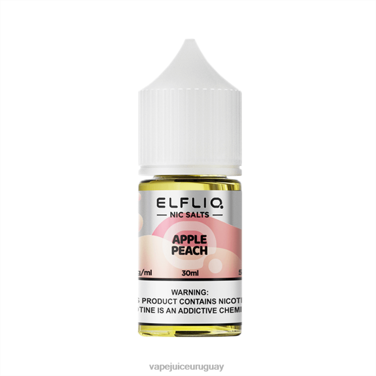ELFBAR ELFLIQ nic sal 30 ml durazno de manzana LF4L07