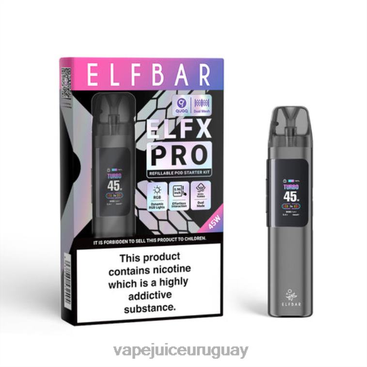 ELFBAR ELFX Pro ABRIR APOL DE POD gris LF4L03