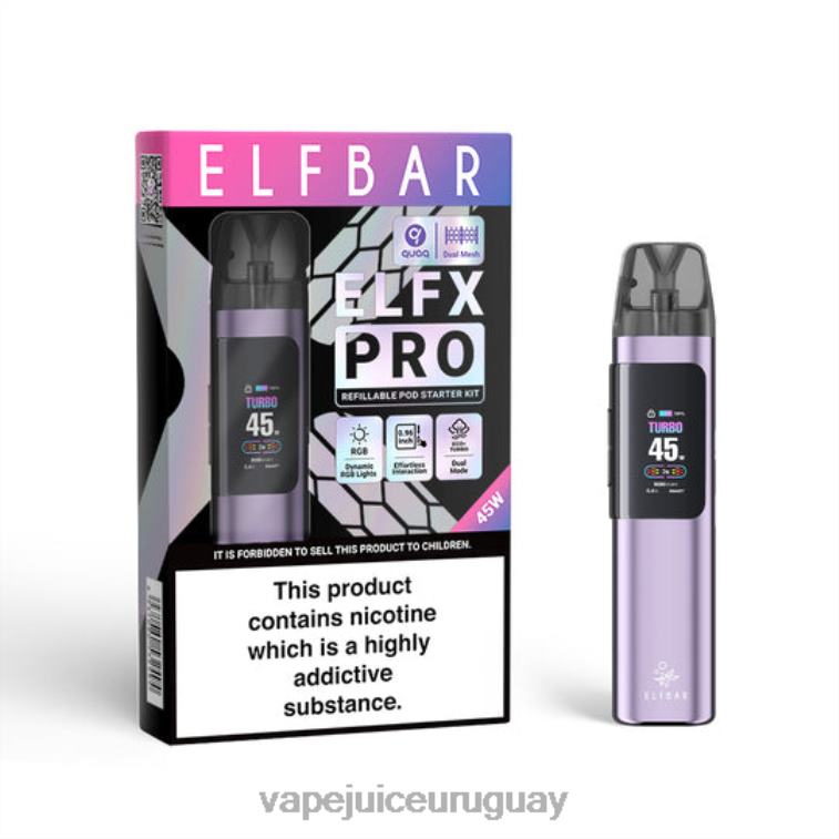 ELFBAR ELFX Pro ABRIR APOL DE POD púrpura LF4L02