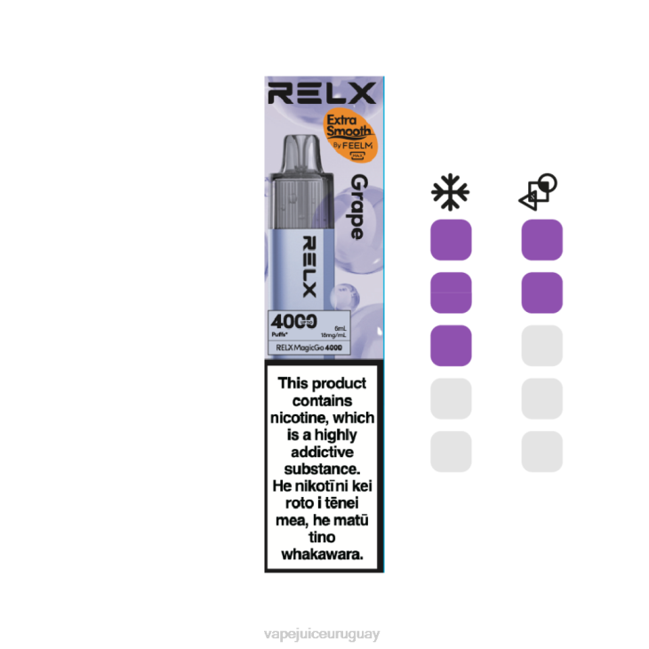 Vape Desechable Uruguay uva - RELX MagicGo 4000 vaporizadores desechables ZZ206