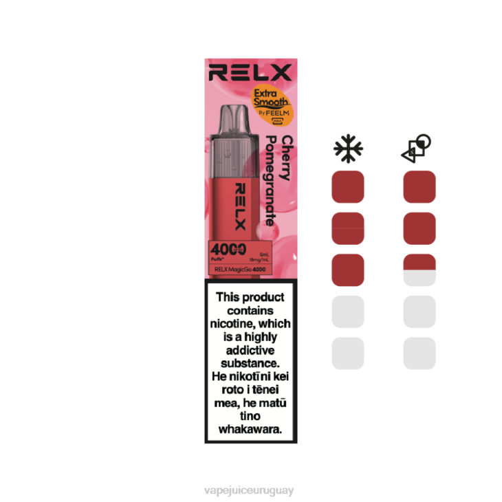 Vape Recargable granada cereza - RELX MagicGo 4000 vaporizadores desechables ZZ208