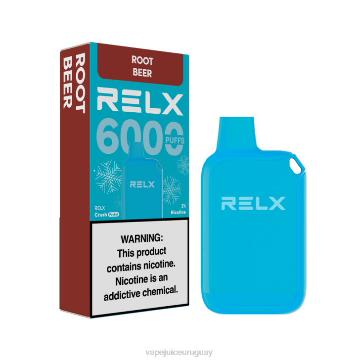Vape Recargable cerveza de raíz - RELX Crush Pocket 6000 helado ZZ2020