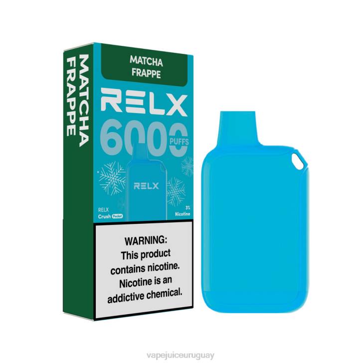 Vape Recargable frappé de matcha - RELX Crush Pocket 6000 helado ZZ2017