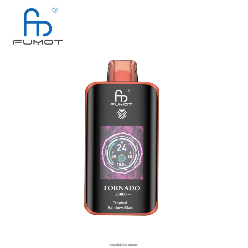 Fumot Tornado 25000 vaporizadores desechables explosión del arco iris tropical | 000L8213 Vape Liquid