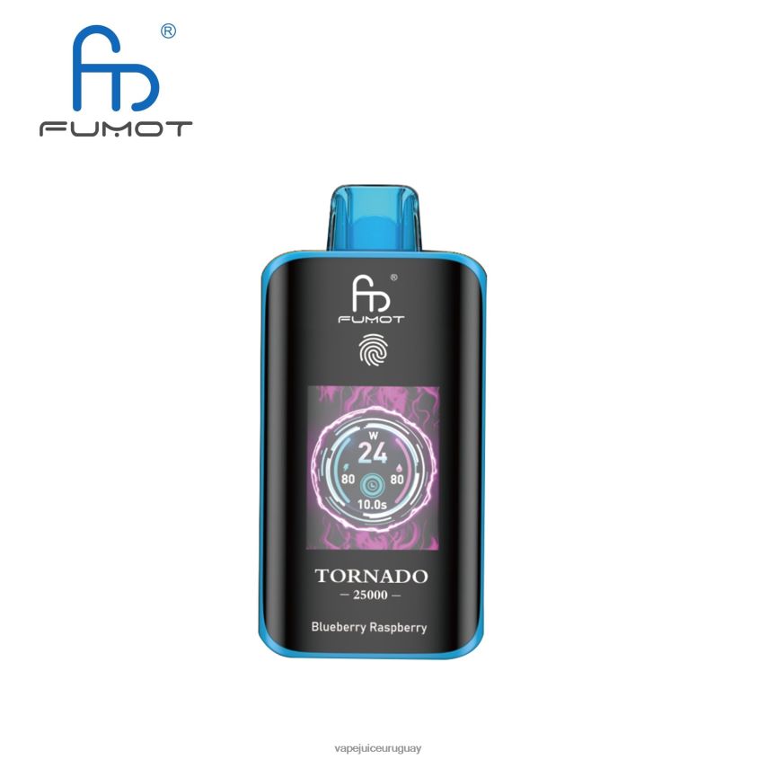 Fumot Tornado 25000 vaporizadores desechables frambuesa arándano | 000L823 Vape Liquid