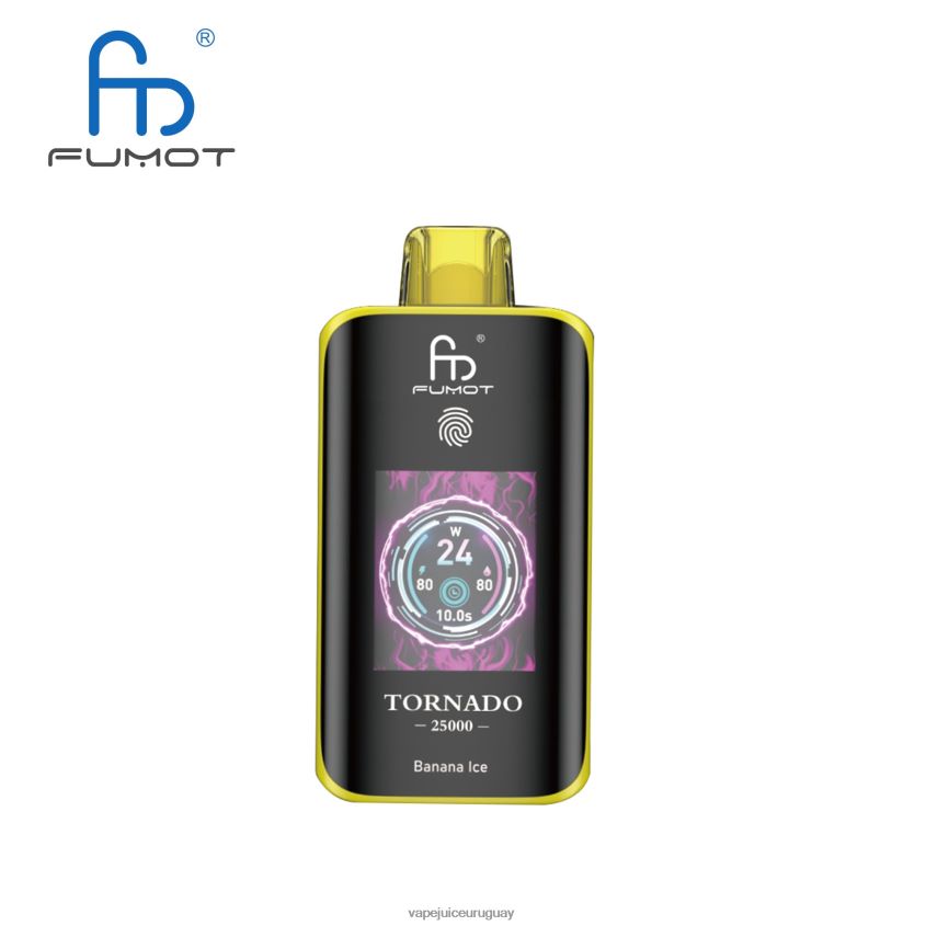 Fumot Tornado 25000 vaporizadores desechables hielo de plátano | 000L821 Vape Liquid