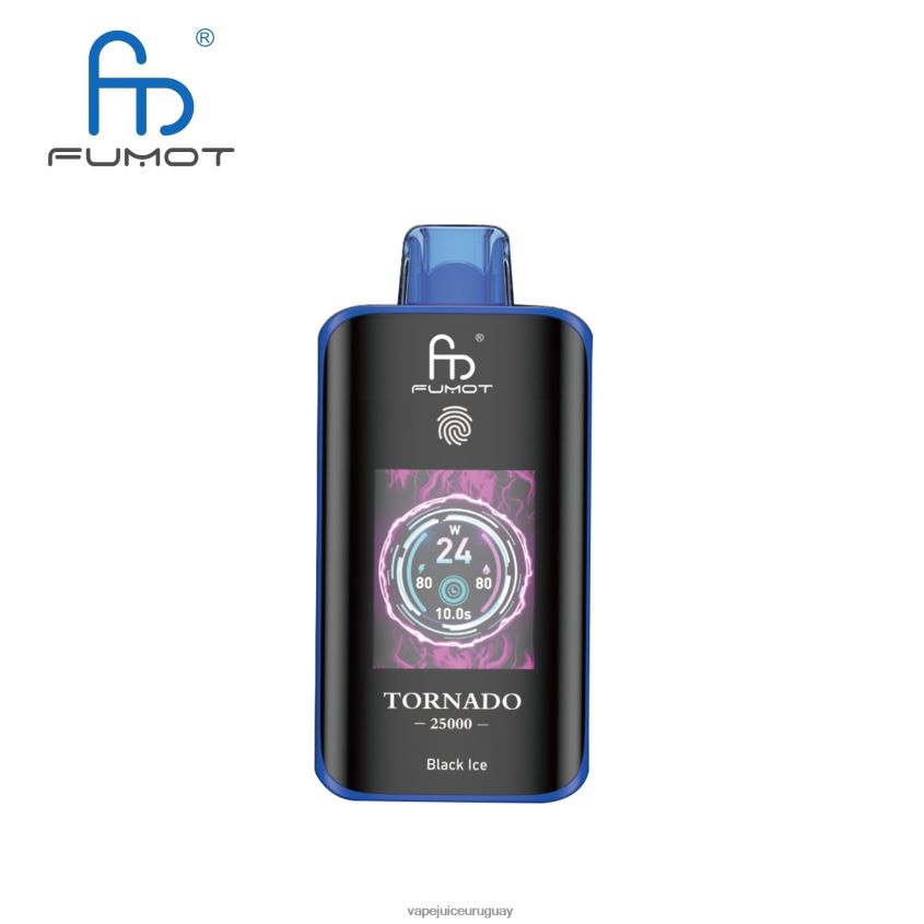 Fumot Tornado 25000 vaporizadores desechables hielo negro | 000L822 Vape Liquid