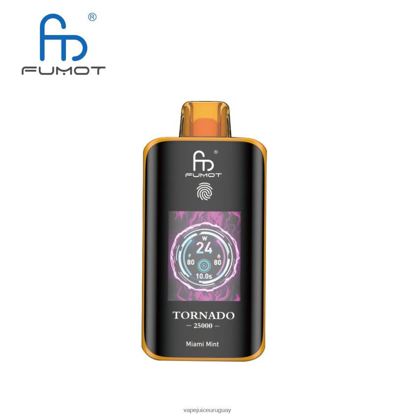 Fumot Tornado 25000 vaporizadores desechables menta de miami | 000L828 Vape Liquid