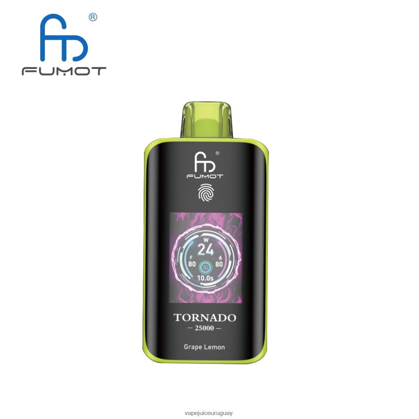 Fumot Tornado 25000 vaporizadores desechables uva limon | 000L826 Vape Liquid