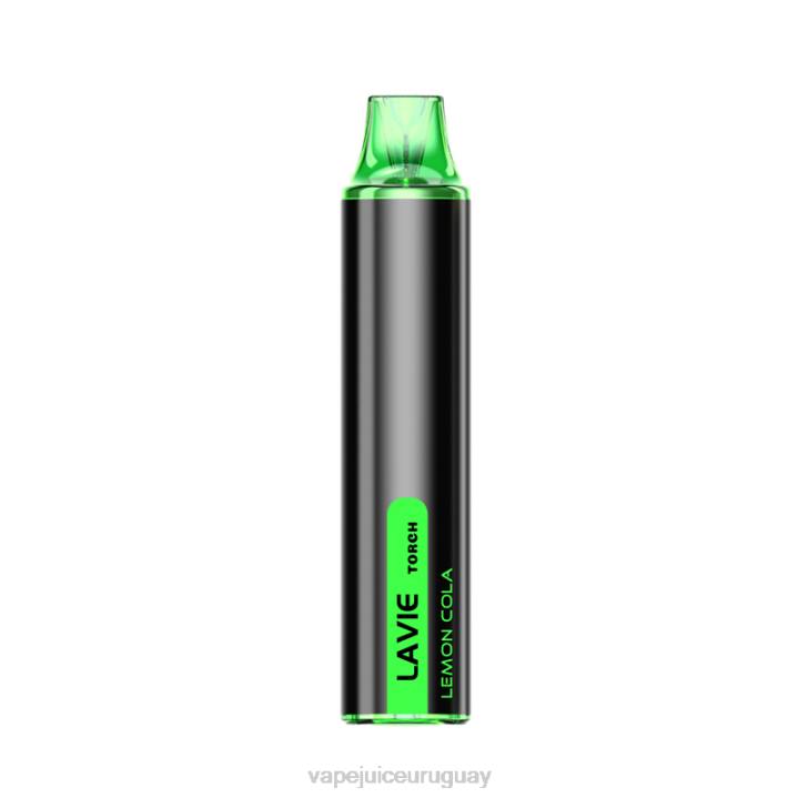 R4X4130 Vape Uruguay - cola de limon LAVIE Torch 6000 bocanadas