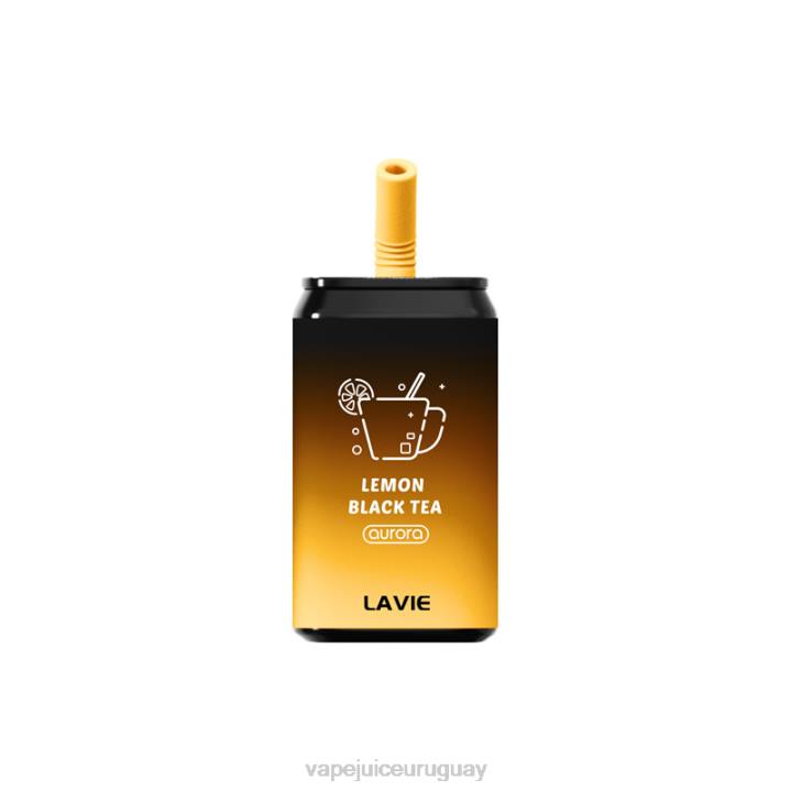 té negro de limón