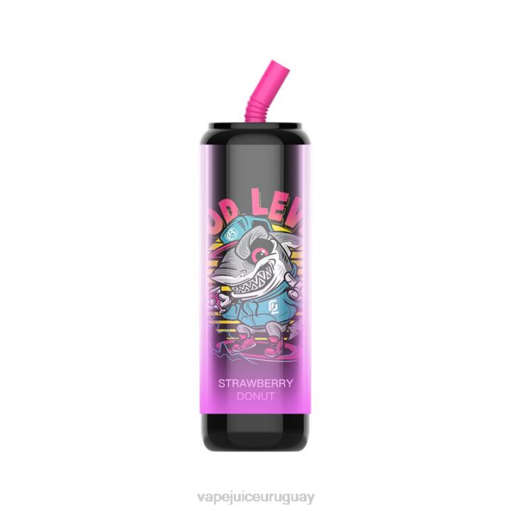 R4X4249 Vape Desechable Uruguay - donut de fresa LAVIE Cola Plus 7500 bocanadas