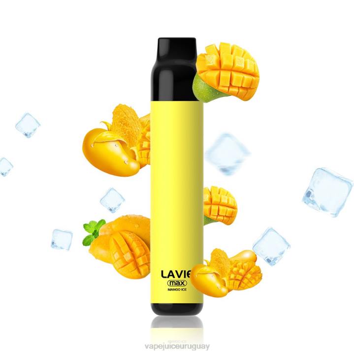 R4X4279 Vape Desechable Uruguay - hielo de mango LAVIE BAR 5000 inhalaciones - máx.