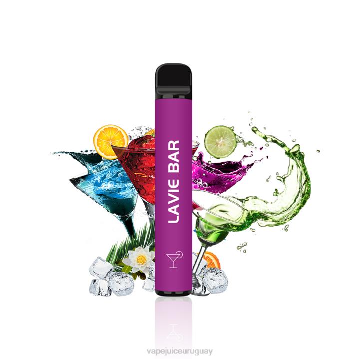 R4X4319 Vape Uruguay - cóctel LAVIE BAR Versión al 2% 800 inhalaciones