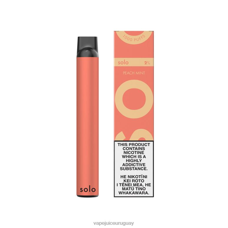 Vape Desechable Uruguay menta durazno - Solo vaporizador desechable 08VFD6