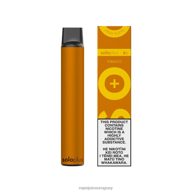Vape Desechable Uruguay tabaco - Solo Plus vaporizador desechable 08VFD24