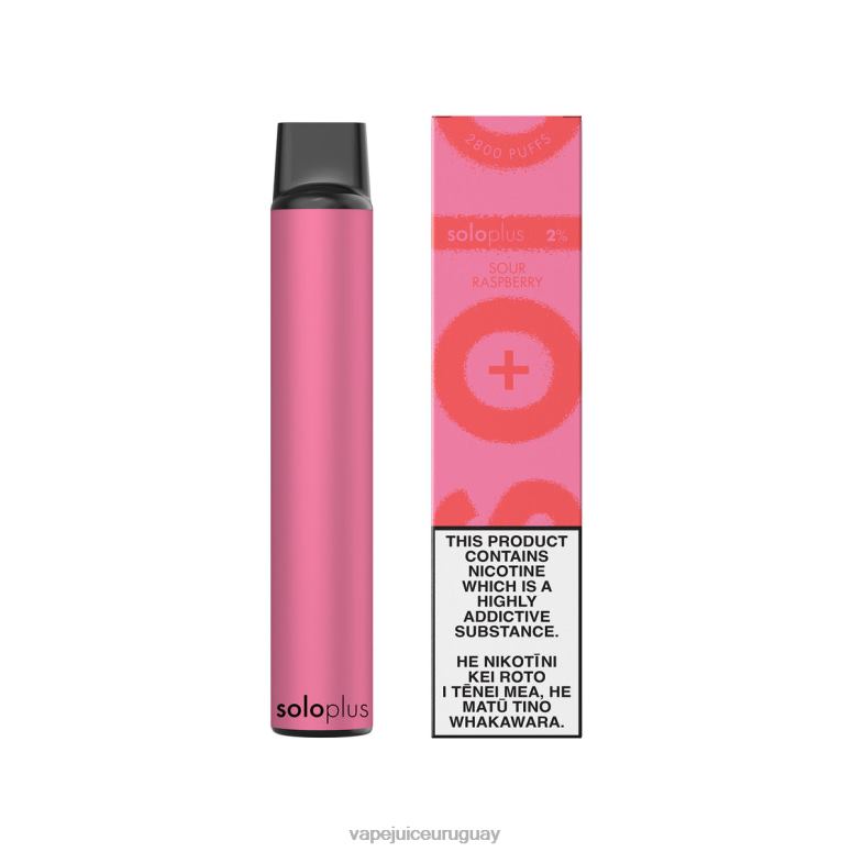 Vape Recargable frambuesa agria - Solo Plus vaporizador desechable 08VFD35