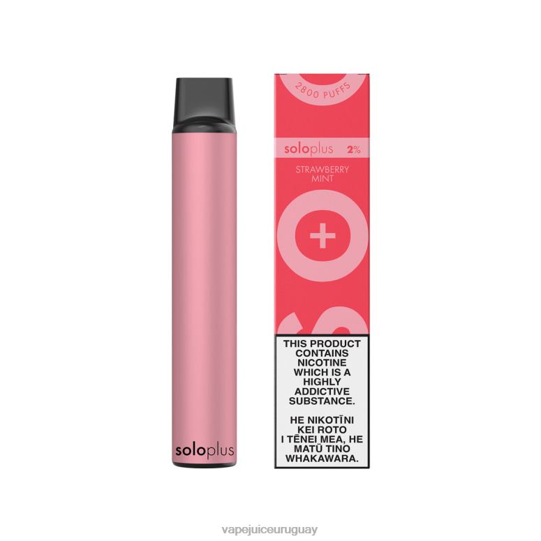 Vape Recargable menta fresa - Solo Plus vaporizador desechable 08VFD26