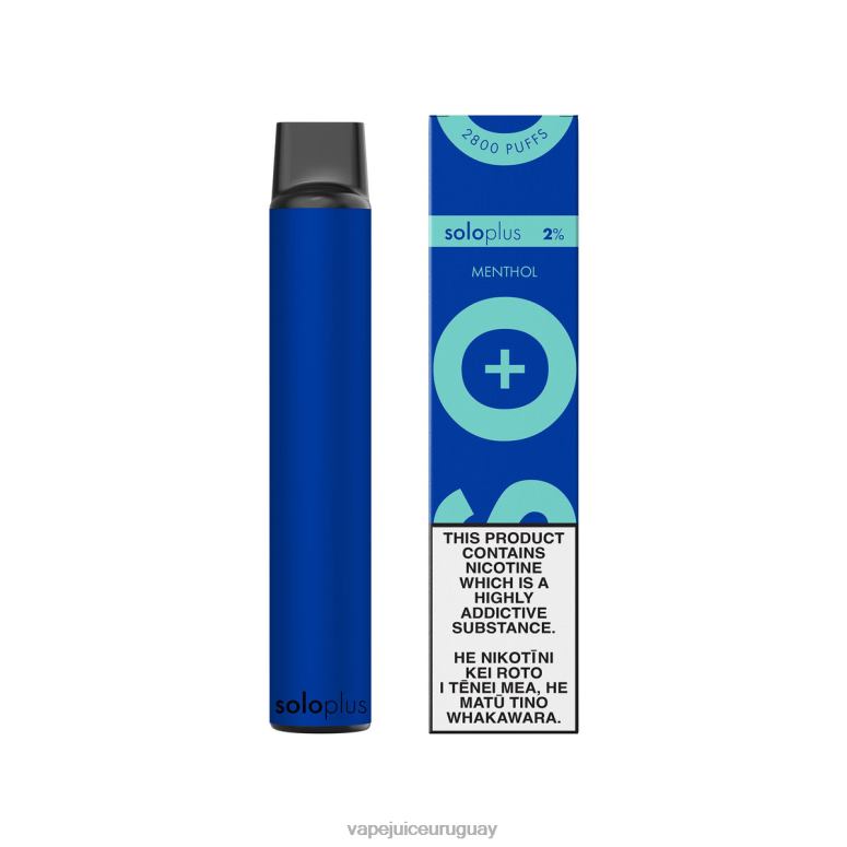 Vape Recargable mentol - Solo Plus vaporizador desechable 08VFD32