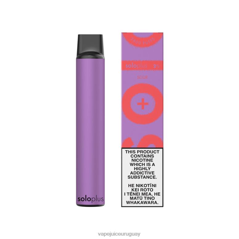 Vape Uruguay agrio - Solo Plus vaporizador desechable 08VFD25