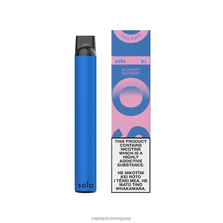 Vape Uruguay frambuesa arándano - Solo colección paraíso vape desechable 08VFD19