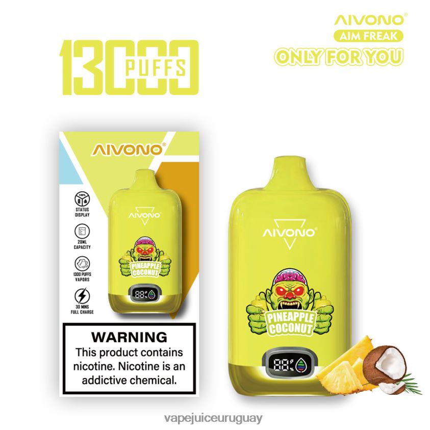 Aivono AIM FREAK 13000 coco piña - D620ZZ248 Vape Recargable