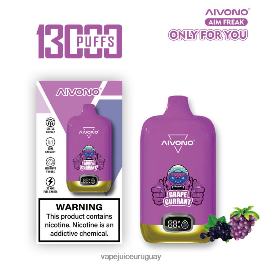 Aivono AIM FREAK 13000 grosella de uva - D620ZZ251 Vape Recargable