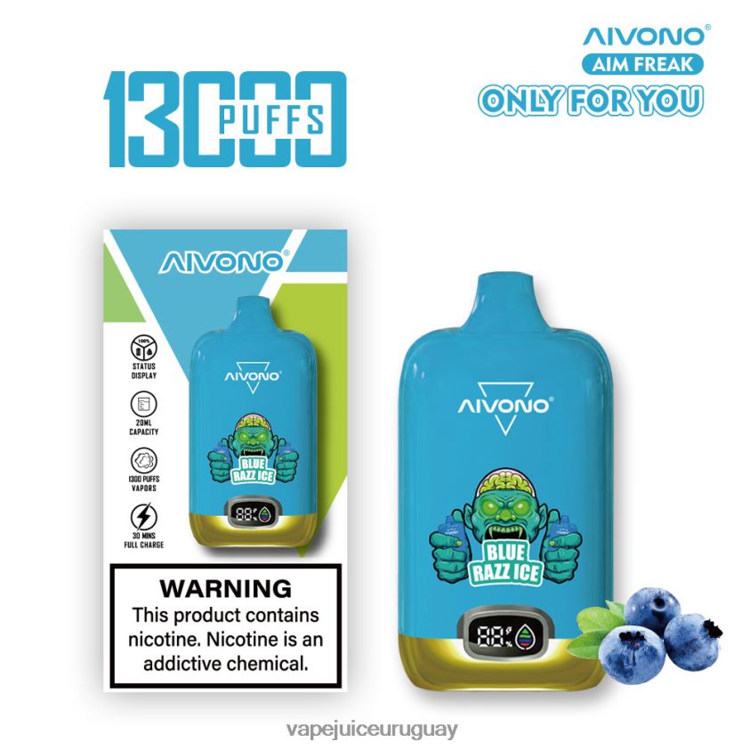 Aivono AIM FREAK 13000 hielo azul - D620ZZ242 Vape Recargable