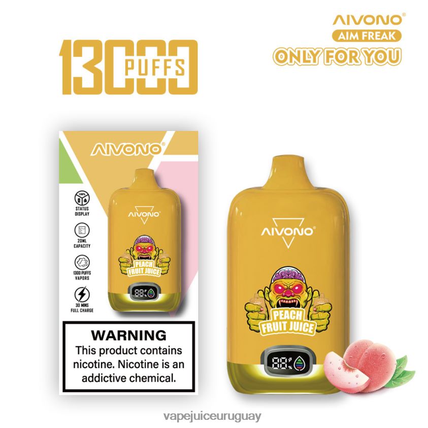 Aivono AIM FREAK 13000 jugo de durazno - D620ZZ245 Vape Recargable