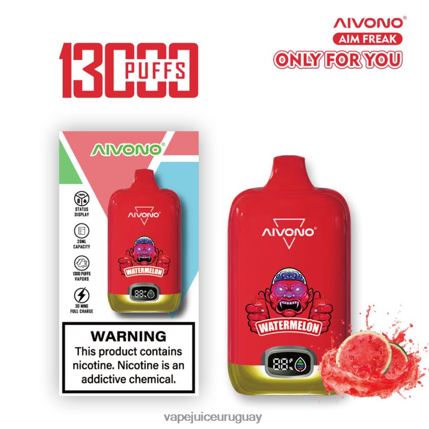 Aivono AIM FREAK 13000 sandía - D620ZZ244 Vape Uruguay