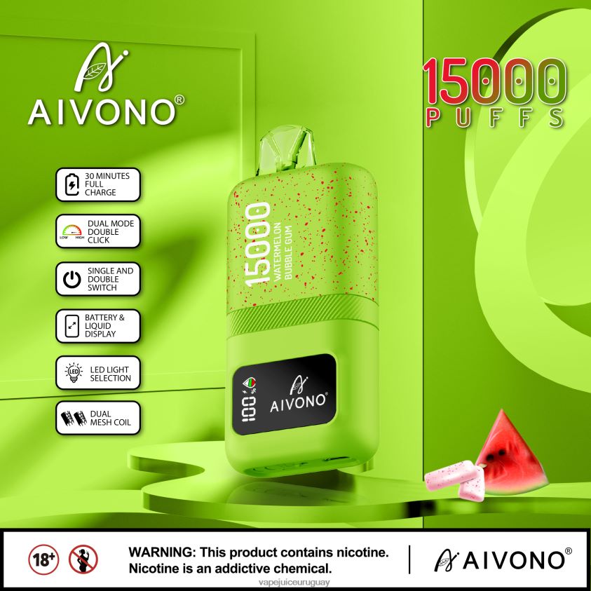 Aivono AIM magic 15000 chicle de sandía - D620ZZ65 Vape Recargable