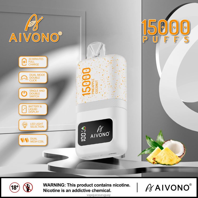 Aivono AIM magic 15000 coco piña - D620ZZ72 Vape Desechable Uruguay