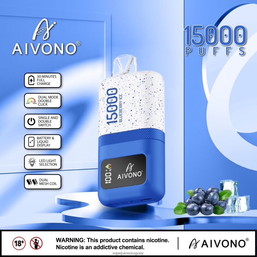 Aivono AIM magic 15000 hielo de arándanos - D620ZZ68 Vape Recargable