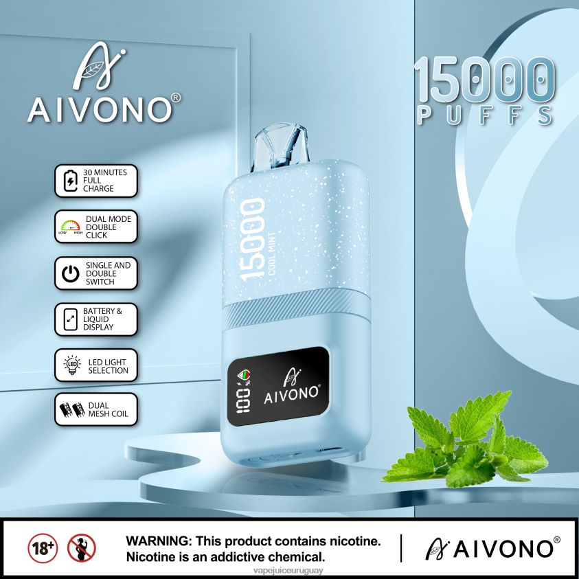 Aivono AIM magic 15000 menta fresca - D620ZZ62 Vape Recargable