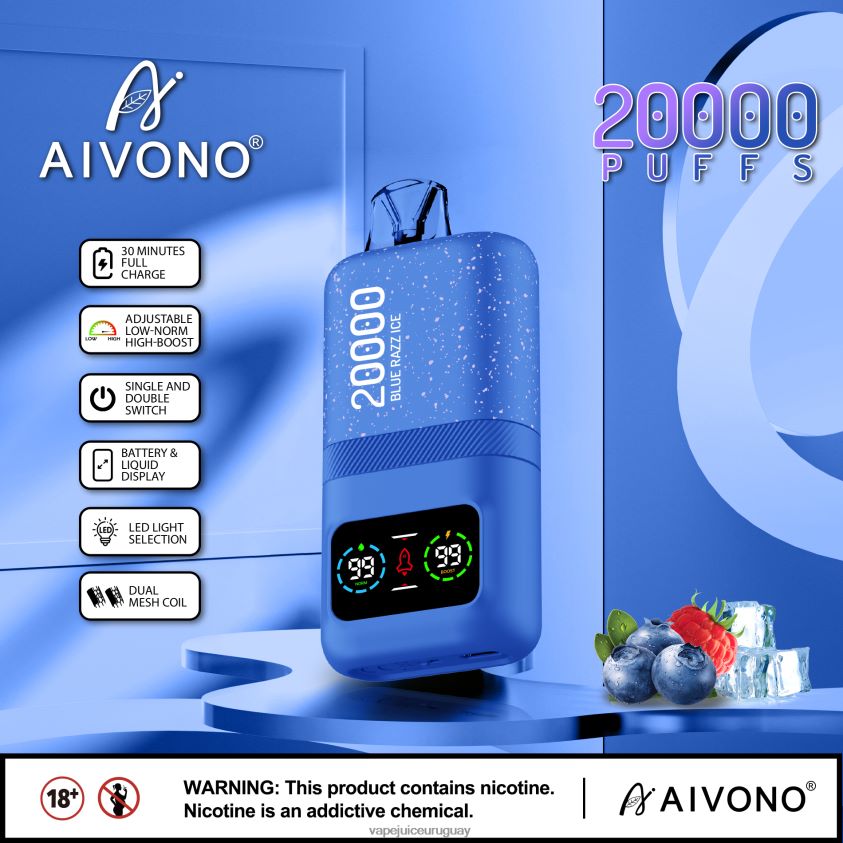 Aivono AIM magic 20000 hielo azul - D620ZZ79 Vape Uruguay