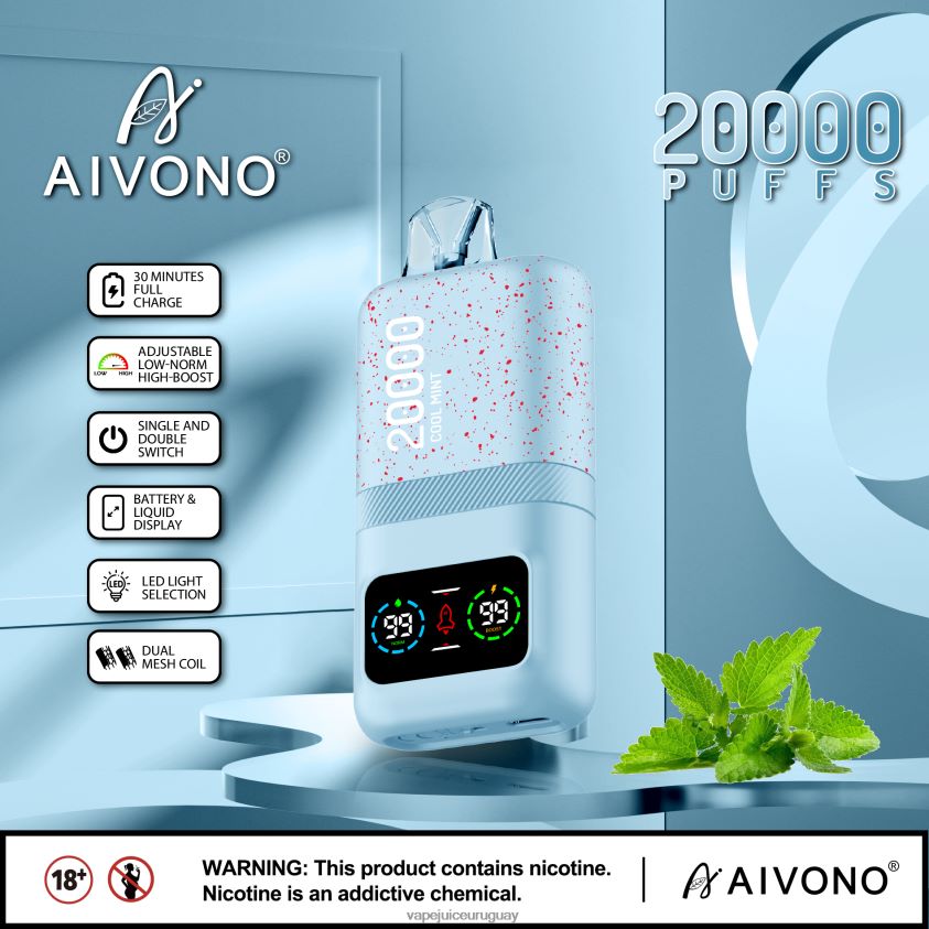 Aivono AIM magic 20000 menta fresca - D620ZZ84 Vape Desechable Uruguay