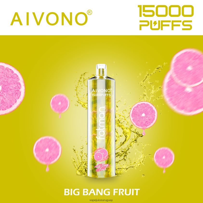 Aivono FATMAN 15000 fruta del big bang - D620ZZ16 Vape Uruguay