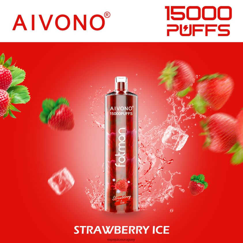 Aivono FATMAN 15000 hielo de fresa - D620ZZ11 Vape Recargable