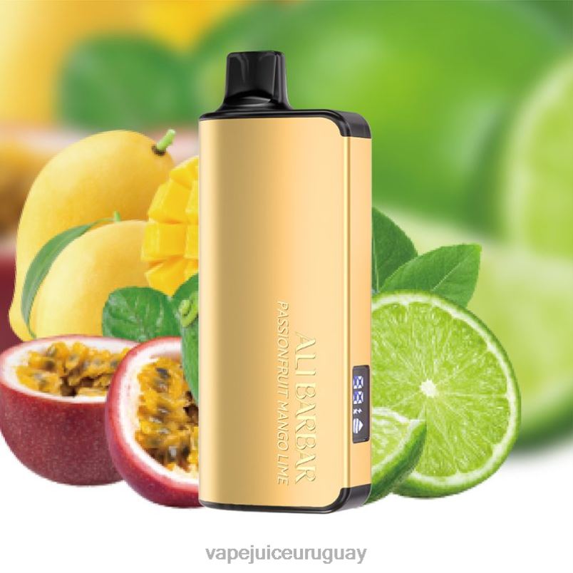 Alibarbar Ingot 20000 vaporizadores desechables maracuyá mango lima DNFDX39 Fume Vape Uruguay