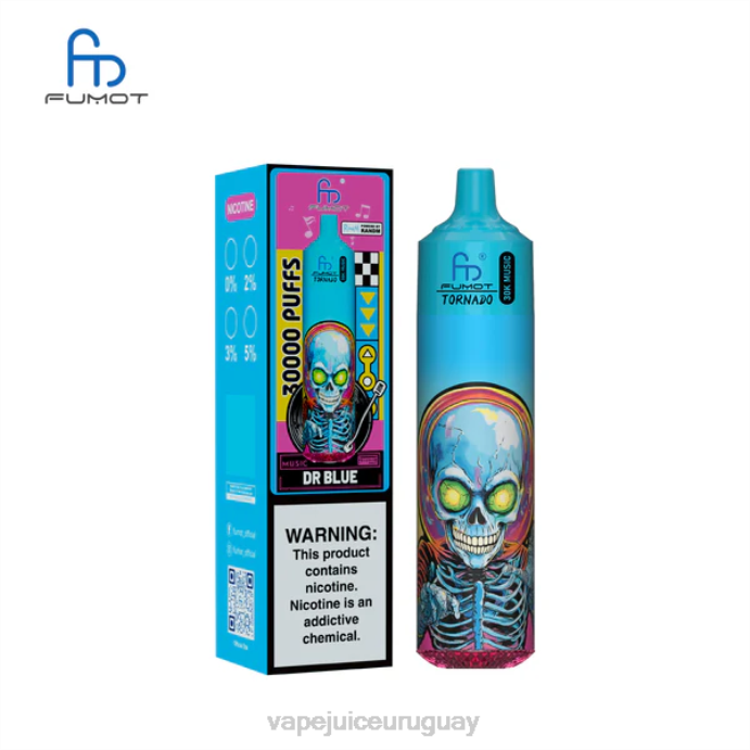 Fume Vape Uruguay BTV812 doctor azul Fumot Tornado música de 30k