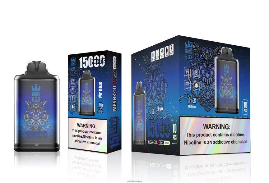 Fume Vape Uruguay J2DBD4109 señor azul - Bang Box s1-15000 bocanadas