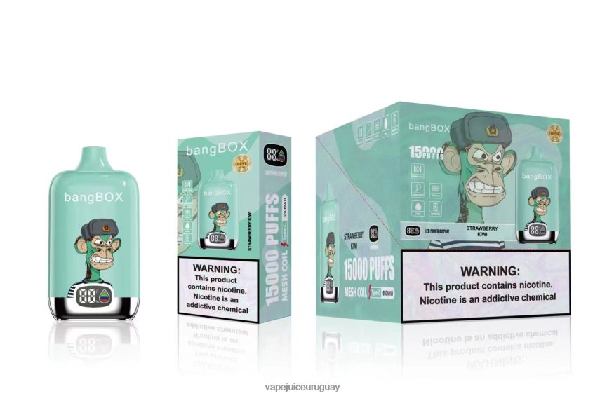 Fume Vape Uruguay J2DBD439 kiwi fresa - Bang Box 15000 bocanadas