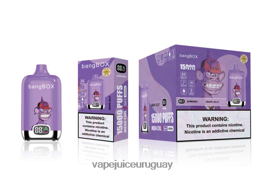 Fume Vape Uruguay J2DBD449 gelatina de uva - Bang Box 15000 bocanadas