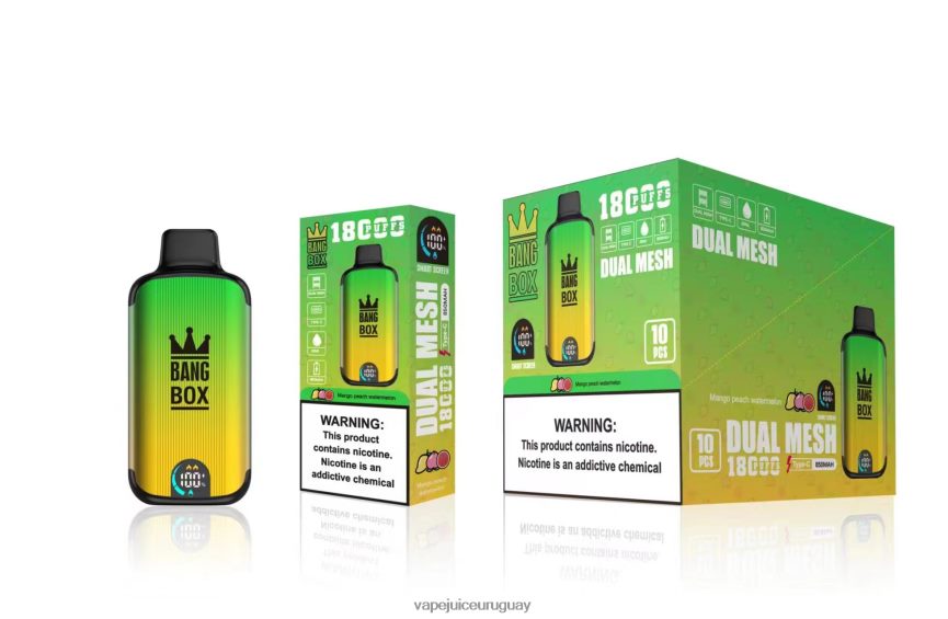 Fume Vape Uruguay J2DBD489 sandia mango durazno - Bang Box 18000 bocanadas